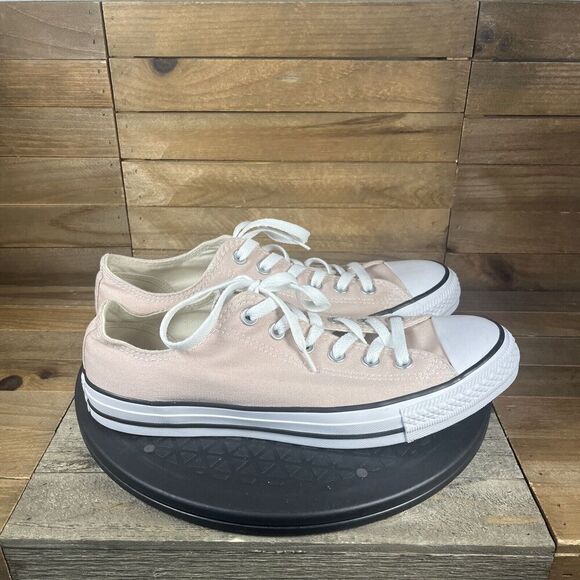 Converse Chuck Taylor All Star Salmon Pink Men’s Sz 8 OX Sneakers 164296F - Picture 1 of 10